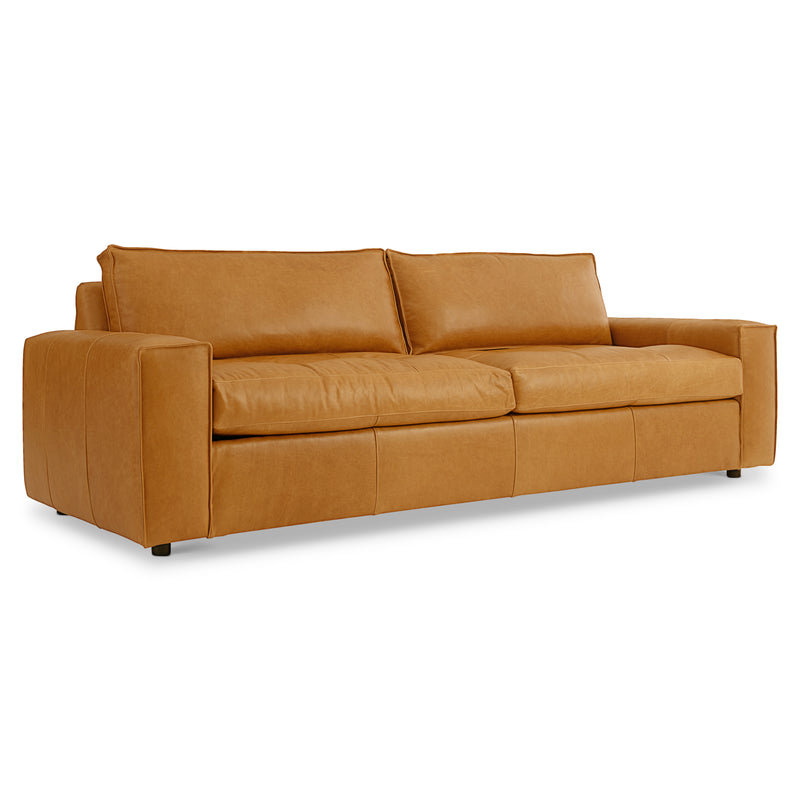 Bernhardt Nest Leather Sofa