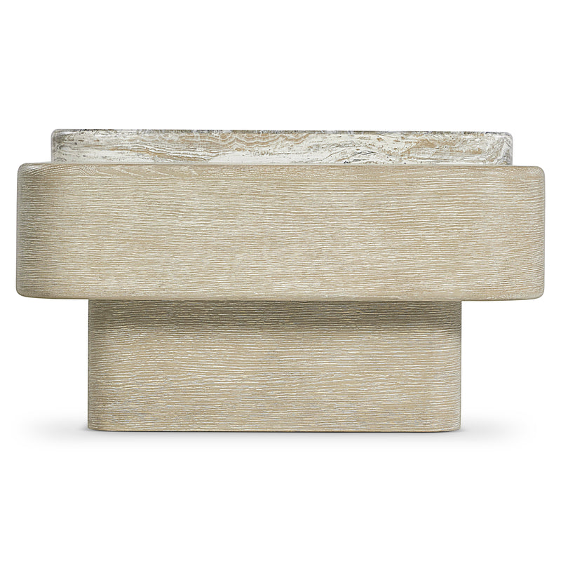Bernhardt Arcadia Faux Stone Cocktail Table