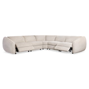 Bernhardt Avignon 5-Piece Fabric Power Motion Sectional