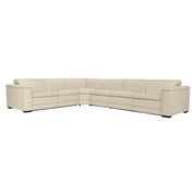 Bernhardt Lioni Leather Power Motion Sectional