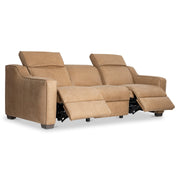 Bernhardt Flynn Leather Power Motion Sofa