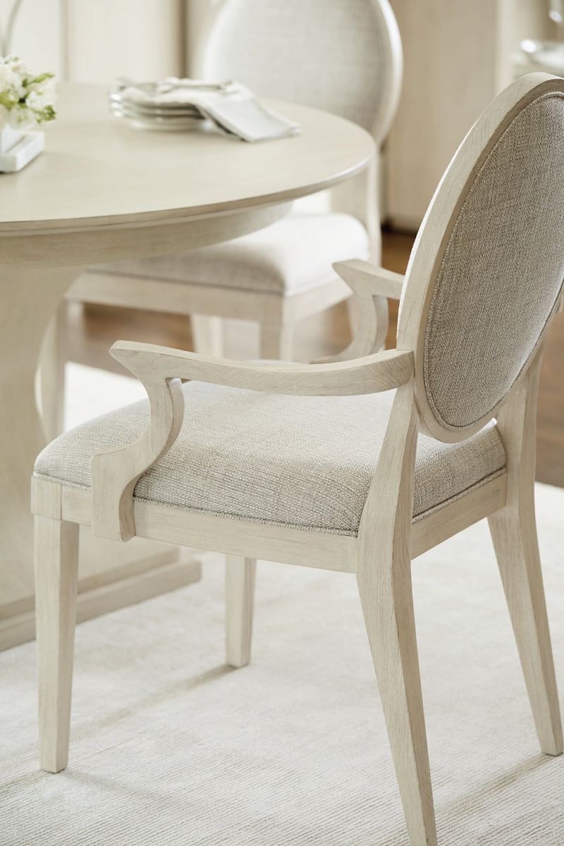 Bernhardt East Hampton Oval Back Arm Chair