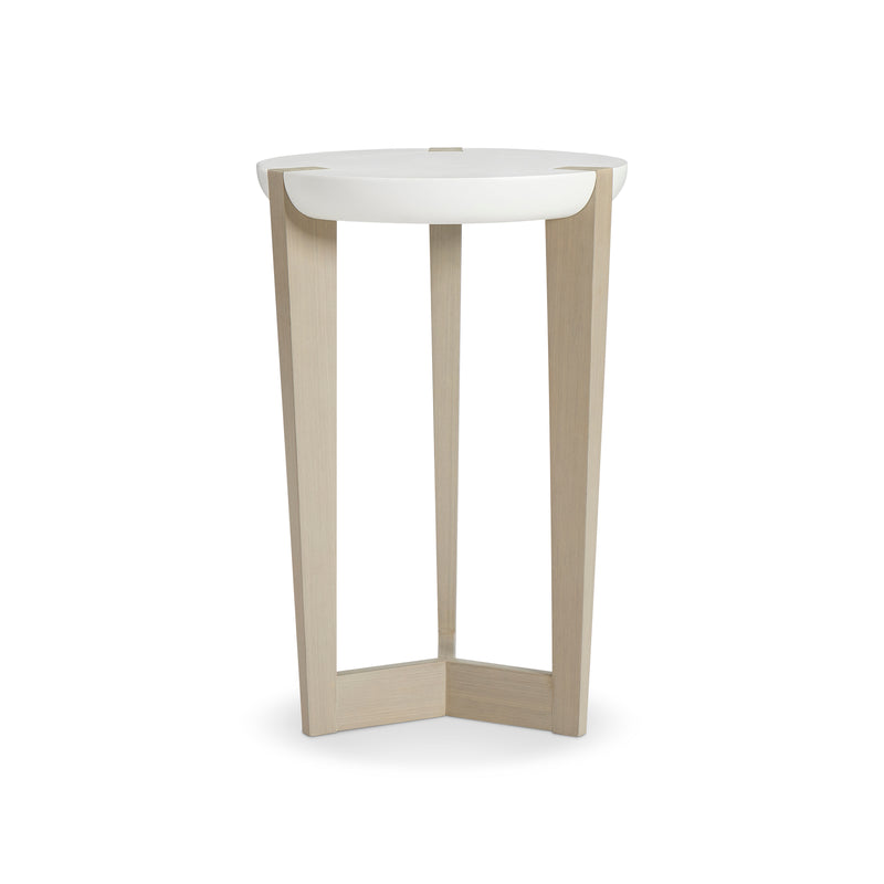 Bernhardt Axiom Round 3-Legged Chairside Table
