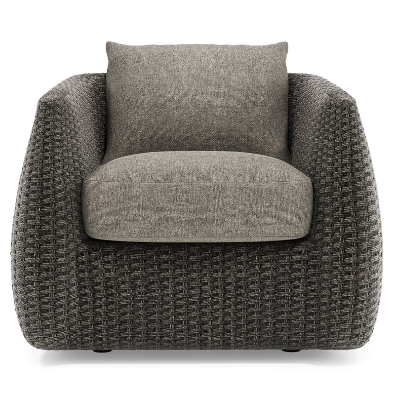 Bernhardt Sarene Outdoor Chair, Grey