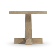 Bernhardt Tribeca Side Table with Pedestal Base