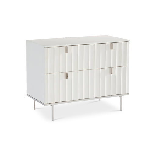 Bernhardt Modulum Faux Stone Nightstand