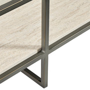 Bernhardt Harlow Metal Rectangular Cocktail Table