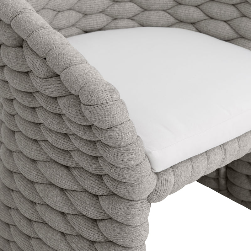 Bernhardt Salinas Nordic Grey Arm Chair