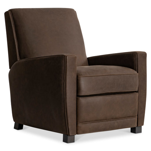 Bernhardt Bastille Leather Recliner, Brown