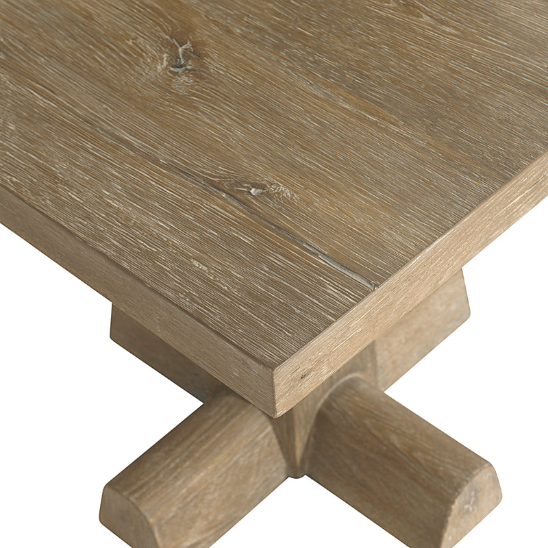Bernhardt Tribeca Side Table with Pedestal Base