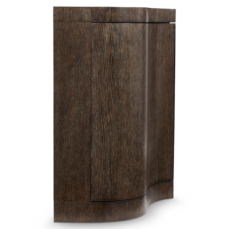 Bernhardt Cerused Charcoal Linea Buffet