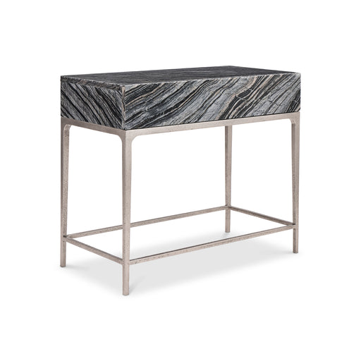 Bernhardt Linea Black Marble Nightstand