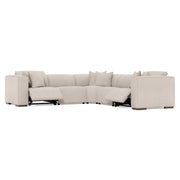 Bernhardt 5 Piece Bliss Fabric Power Motion Sectional