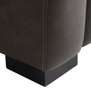 Bernhardt Germain Leather Power Motion Sofa