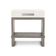 Bernhardt Foundations Nightstand in Light Shale Finish