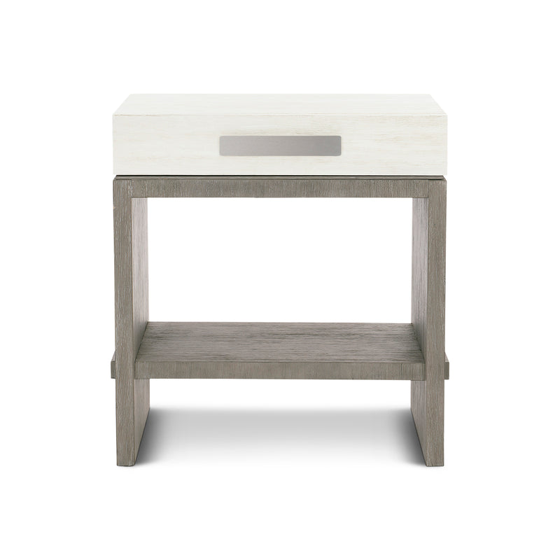 Bernhardt Foundations Nightstand in Light Shale Finish