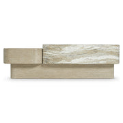 Bernhardt Arcadia Faux Stone Cocktail Table