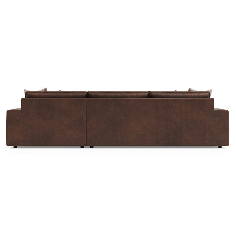 Bernhardt Nest 2-Piece Leather Sectional