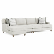 Bernhardt Mila 3-Piece LAF Fabric Sectional
