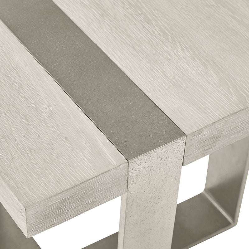 Bernhardt Tempo Metal Base Side Table