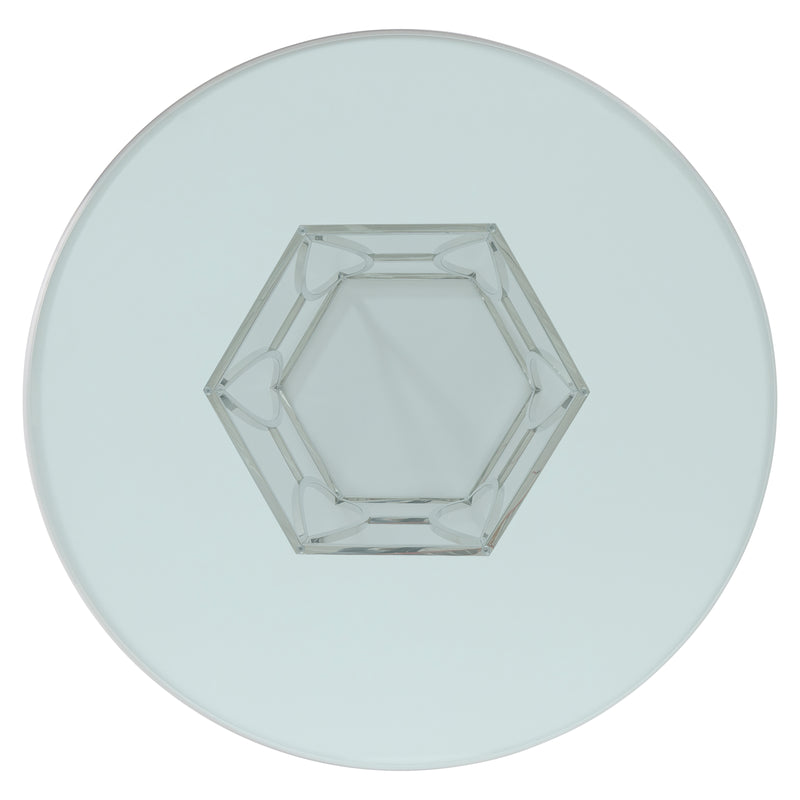 Bernhardt Argent Round Dining Table