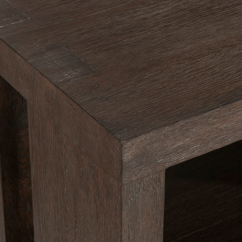 Bernhardt Outline Console Table with Shelves
