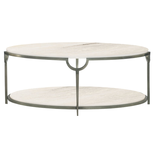 Bernhardt Morello Oval Metal Cocktail Table