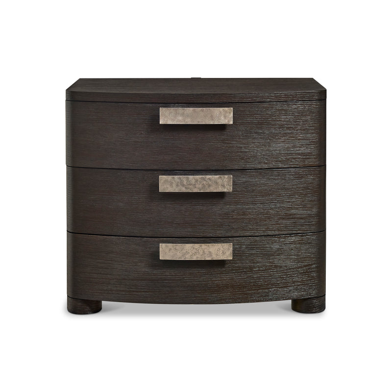 Bernhardt Geneve 3 Drawer Nightstand, 34"