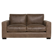 Bernhardt Dawkins Leather Loveseat