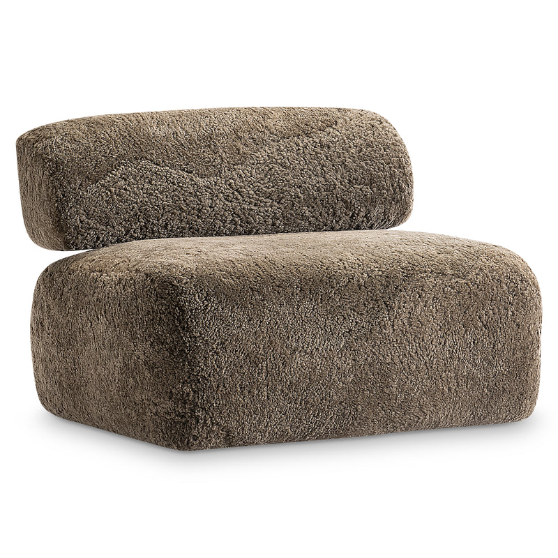 Bernhardt Paley Shearling Swivel Chair