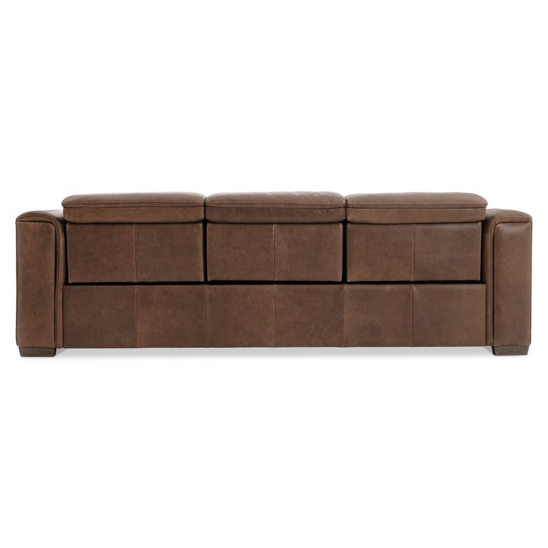 Bernhardt Billings Leather Power Motion Sofa