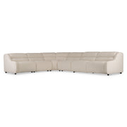 Bernhardt Gio Fabric 6 Piece Power Motion Sectional