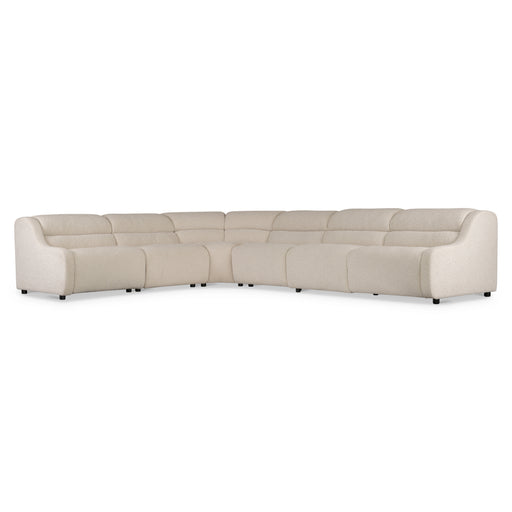 Bernhardt Gio Fabric 6 Piece Power Motion Sectional