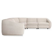 Bernhardt Avignon 5-Piece Fabric Power Motion Sectional
