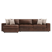 Bernhardt Nest 2-Piece Leather Sectional