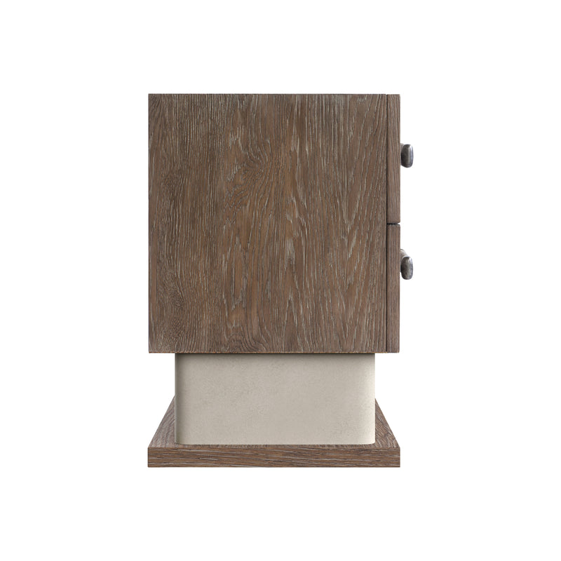 Bernhardt Casa Paros Nightstand with Panel Base