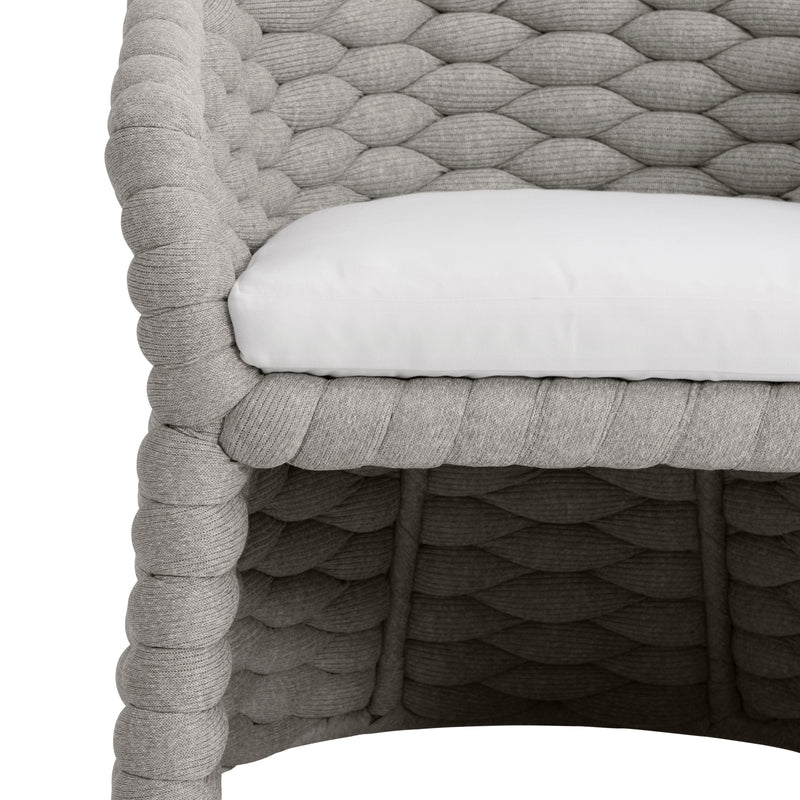 Bernhardt Salinas Nordic Grey Arm Chair