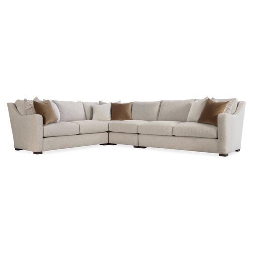 Bernhardt Ventura 4 Piece Fabric Sectional