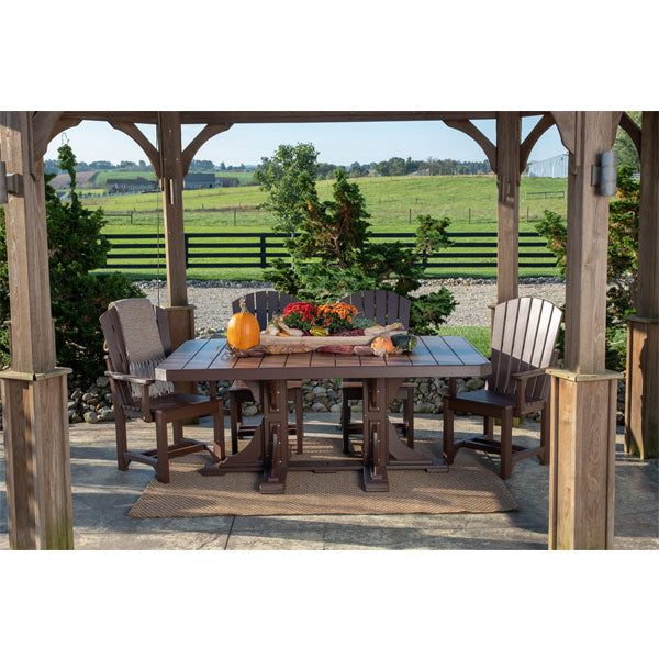 LuxCraft Poly 4ft x 6ft Rectangular Table