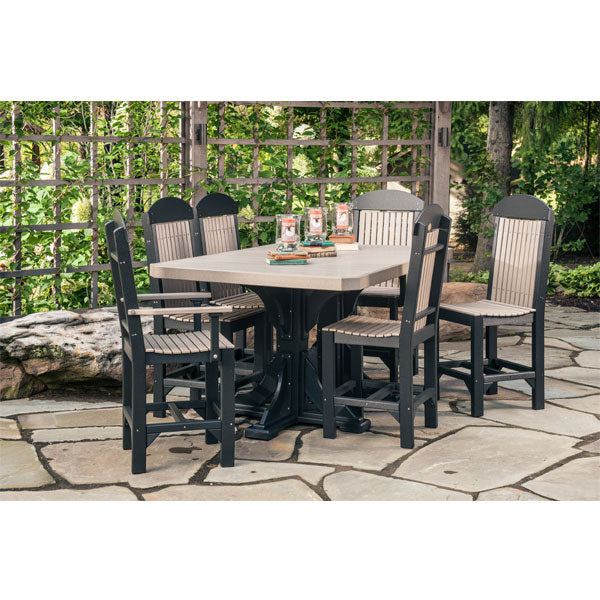 LuxCraft Poly 4ft x 6ft Rectangular Table