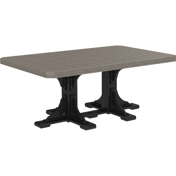 LuxCraft Poly 4ft x 6ft Rectangular Table