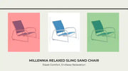 Millennia Relaxed Sling Sand Chair by@Outfy