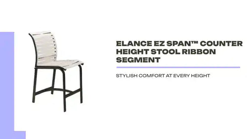 Elance EZ SPAN&trade; Counter Height Stool Ribbon Segment by@Outfy