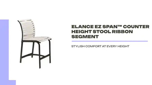 Elance EZ SPAN&trade; Counter Height Stool Ribbon Segment by@Outfy