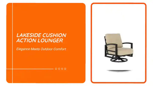 Lakeside Cushion Action Lounger by@Outfy
