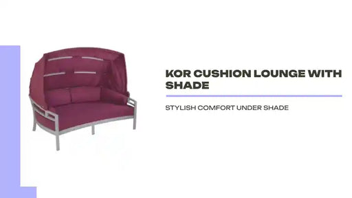KOR Cushion Lounge with Shade by@Outfy