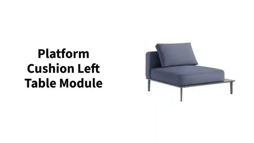 Platform Cushion Left Table Module by@Outfy