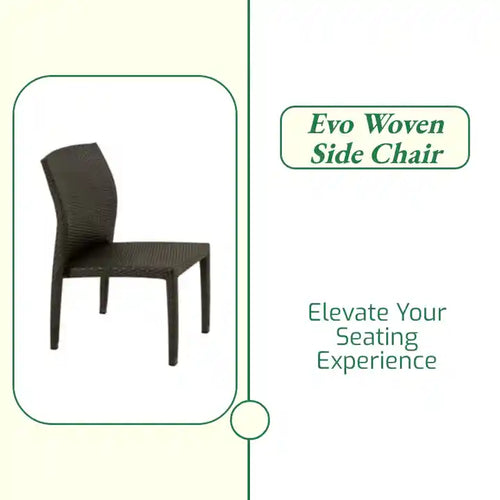 Evo Woven Side Chair by@Outfy