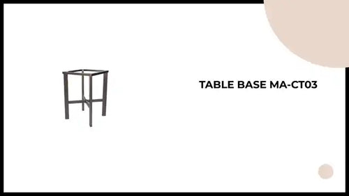 Table Base MA-CT03 by@Outfy