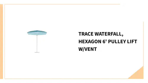 Trace Waterfall, Hexagon 6' Pulley Lift w/Vent by@Outfy